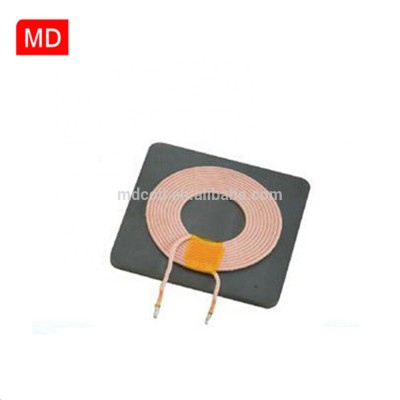 Wireless air core coil/self-bond aire air coils for toy ROHS/ air coil inductor